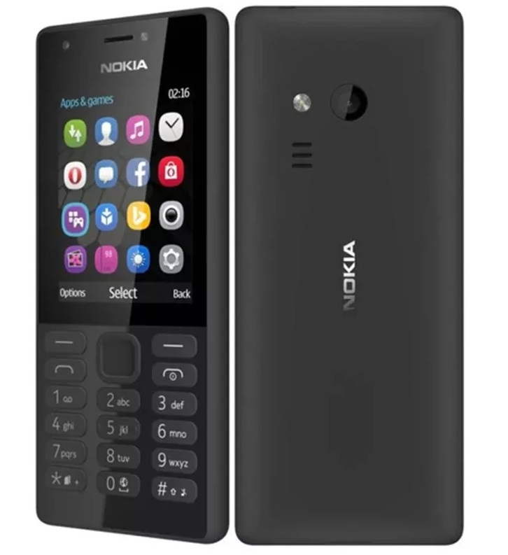 Nokia 216 Dual Sim 2,4" 16MB Tasten Handy Classic Opera Apps Kamera Spiele NEU