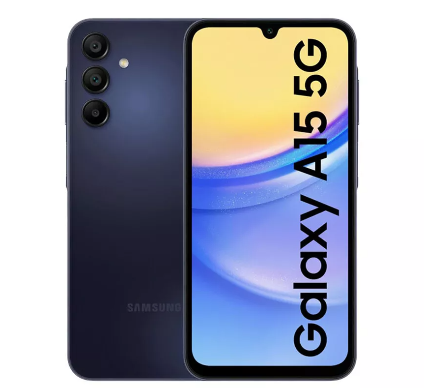 Samsung Galaxy A15 5G SM-A155F/DSN LTE 128GB Smartphone Handy NEU &OVP  EU Spec inkl Passende Hülle (durchsichtig) & Glas Schutz