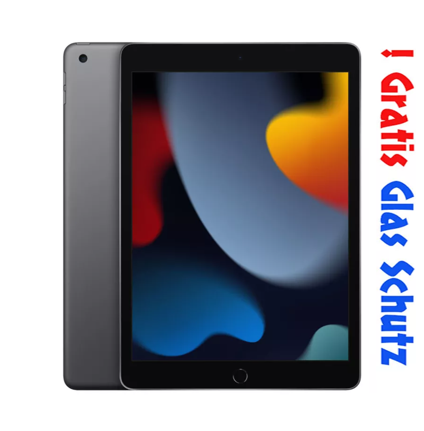 Apple iPad 9.Generation WiFi 64GB space grau / Grey 10.2 Retina Display OVP