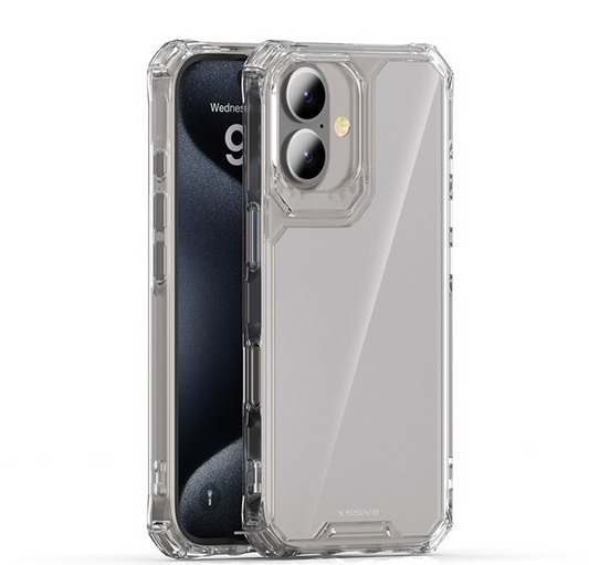 Xssive Anti Shock Hülle Durchsichtig  Back Cover Case iPhone 16 Plus   NEU Top Angebot