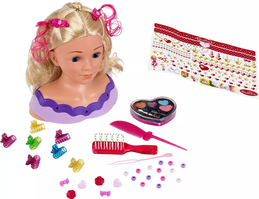 Theo Klein Princess Coralie Styling Head Little Emma Schminkkopf Frisierkopf NEU